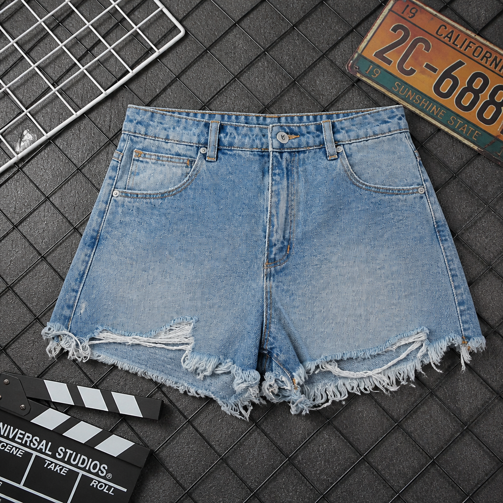 A brand jeans  short